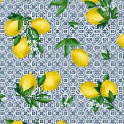 LEMON TILES ON MINKY