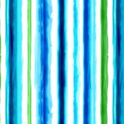 WATER GARDEN STRIPE ON MINKY