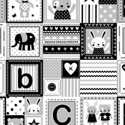 NAPTIME PATCHWORK ON MINKY