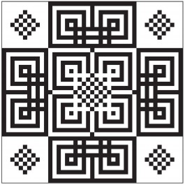 A-Maize-Ing Queen Quilt by Heidi Pridemore /86"x86"