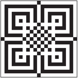 A-Maize-Ing Wall Quilt by Heidi Pridemore /42"x42"