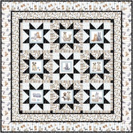 All My Friends Quilt by Jackie Theriot /57"x57"