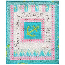 Anchor Mini Quilt by Sally Keller 