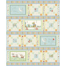 Away We Go Quilt by Heidi Pridemore /63"x78" 