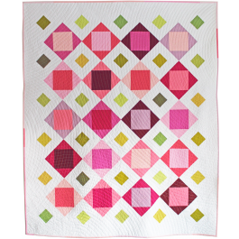 Bloomin' Quilt by Tamara Kate  / 54x65" 
