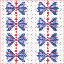 Blue Ribbon by Susan Emory  /57"x57"