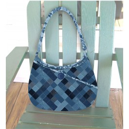 going placed hobo  blue jean baby by poorhouse quilt designs