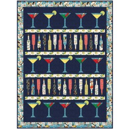 Cocktail Hour Quilt Natalie Crabtree /59"x79"