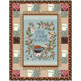 The Pefect Cup Quilt by Marsha Evans Moore42.5"x54.5" 