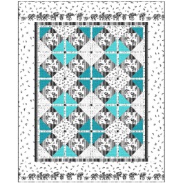 Lines and Squares - Colorforms Quilt by Seams like a dream 72"x89"