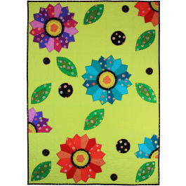 Dancing Dahlias by Marinda Stewart / 40x56"