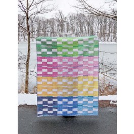 Dancing Disco Quilt by Daisi Toegel feat gingham play