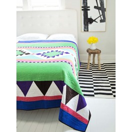 Fiesta Blanket Quilt by Stephanie Kendron & Lucy Edson - INSPIRATION ONLY