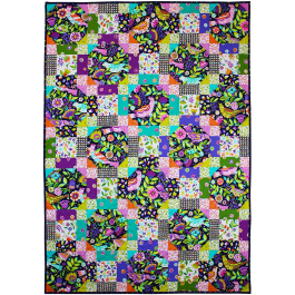 Folk Birds and Flowers by Marinda Stewart / 40x56"