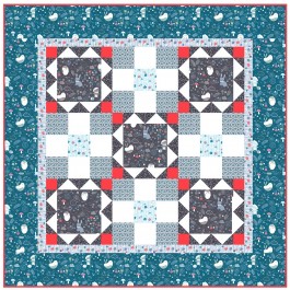 Forest Friends Quilt by Heidi Pridemore /51"x51" 