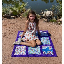 Let's Play Kids Play Mat by Mckay Manor Musers  feat. good vibes only 