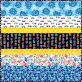 Good Vibes MINKY Strip Quilt