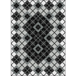 Criss Crossroads - Graydations by everyday stitches 67"x90"