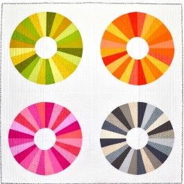 Four Eyes Quilt by Tamara Kate /62-1/2"x62-1/2"