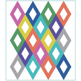 Girl's Best Friend Quilt by Susan Emory  /63"x72"