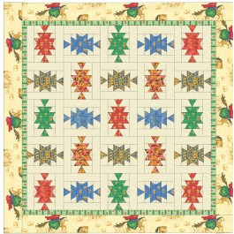 Horse and Rider Quilt by Debby Kratovil /66"x66"