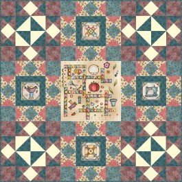 I Have a Notion Quilt by Susan Emory /60"x60"