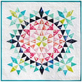 Kaleidoscope Mini Quilt by Debbi Groskopf 
