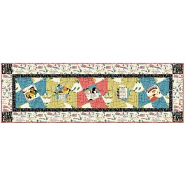 Kitschy Cocktails Runner by Stephanie Sheridan /17"x53"