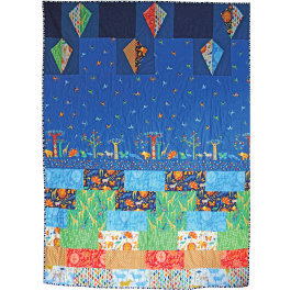 Oasis Frolic QUILT by Jennifer Topp