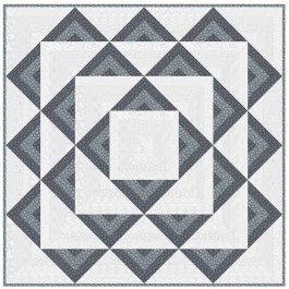 Paint Box -White Hot Quilt by Colourwerx 48"x48