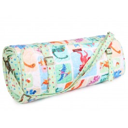 Siesta Fiesta! Roll up Beach, Nap , Lounge Chair mat by Annies feat. Rainbow Dino 