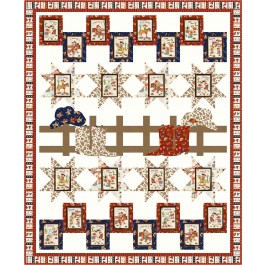 Cowpoke Hall of Fame Quilt rootin tootin by Coach House designs /64"x78" 