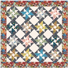 Sea Holly by Susan Emory 58"x58"  -  featuring Sea Holly Collection