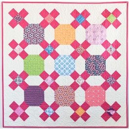 Small Moments Quilt by Sandra Clemons / 72x72"