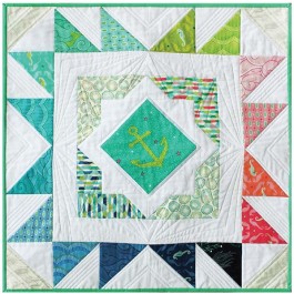 Starboard Mini Quilt by Patty Sloniger - 24x24"
