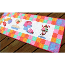 Sugar and Joe Table Runner by Carla Henton of Creatin' in the Sticks