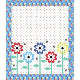 Summer Garden by Susan Emory  /60"x70"