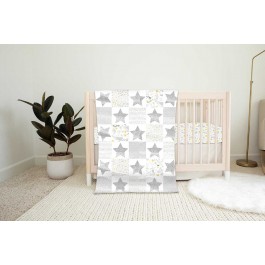 To the Moon and Back Minky Quilt by Heidi Pridemore of Whimsical Workshop