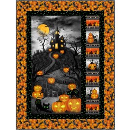 Trickster - Trick or Treat Quilt by Project House 360 40"x53 - Free Pattern Available in June, 2022
