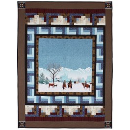 Winter on the Range by Marinda Stewart / 41"x55"