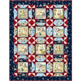 block talk stars quilt - world traveler by swirly girls design 59"x76"