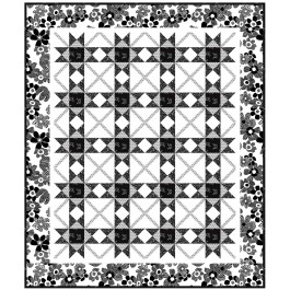 Yin and Yang Quilt by Denise Russell /52"x62"