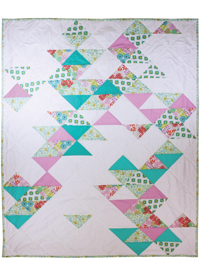 Archaeology Modern Quilt - Pattern Available through Etsy