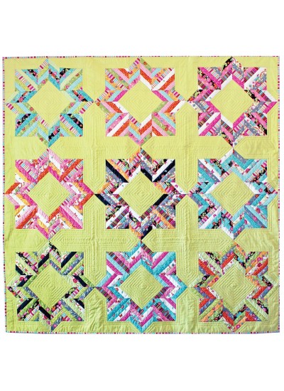 Belleflower Quilt by Tamara Kate /66"x66"