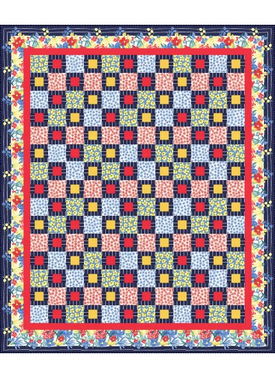 Blooming Meadow by Heidi Pridemore  / 61"x73" 