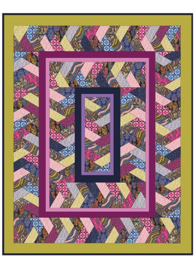 Braided Rug by Emily Herrick / 58x68" 