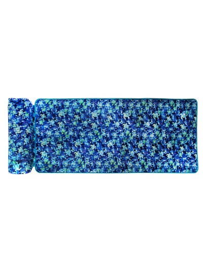 Siesta Fiesta! Roll up Beach, Nap , Lounge Chair mat by Annies - good vibes only