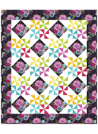Emma's Garden Quilt by Susan Emory 