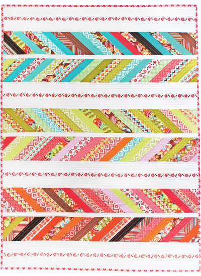 Fiesta Lap QUILT by Tamara Kate