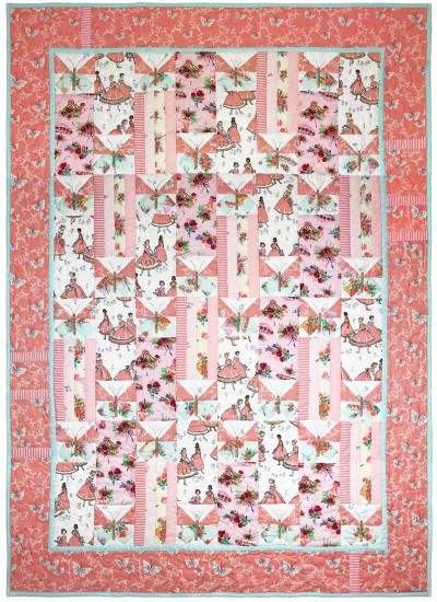 Garden Gal Butterflies by Marinda Stewart / 41"X57"